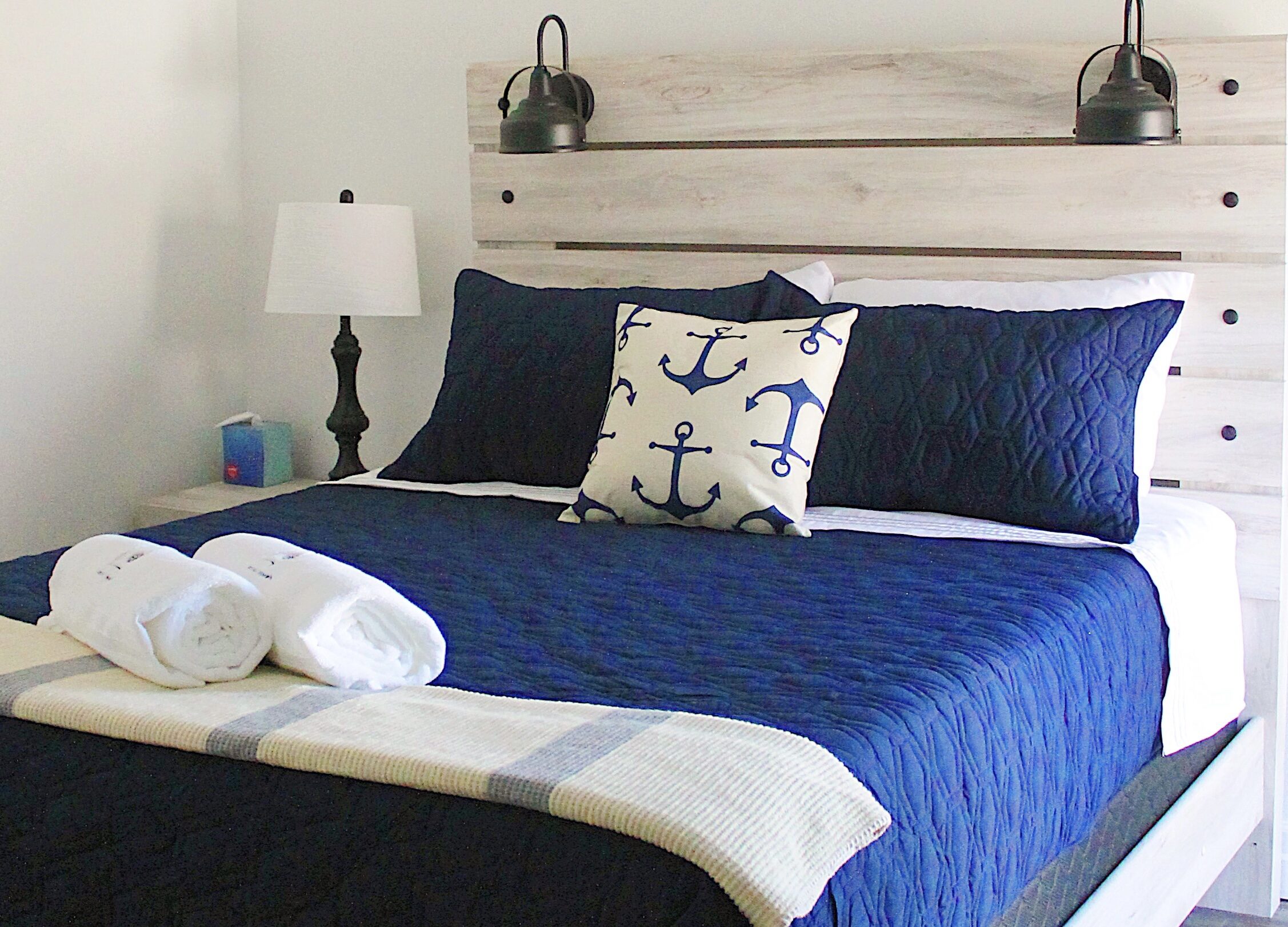 Nicely themed nautical bedroom