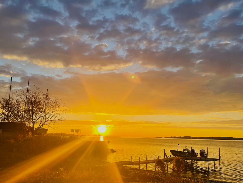 Sunrise over the Bay